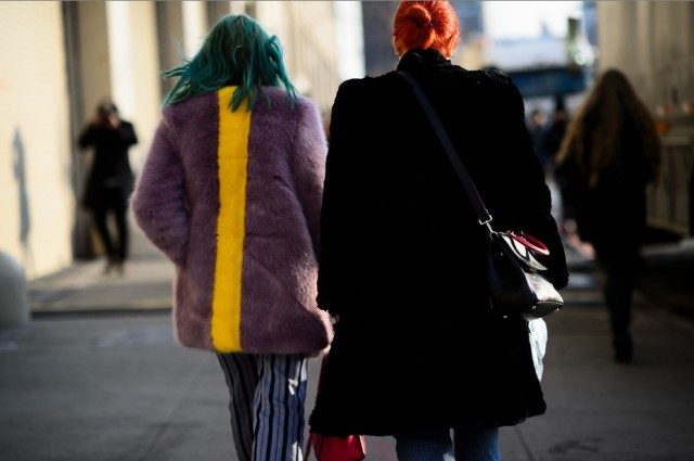 En las calles de la New York Fashion Week Otoño 2015